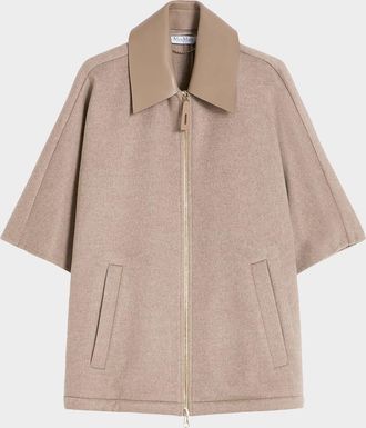Max Mara Cashmere Zibeline Cape