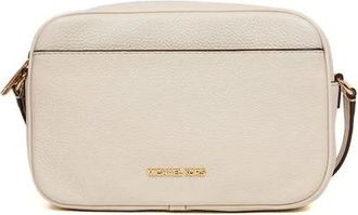Michael Kors Tassen, Dames, Beige, ONE Size, Leer, Jet Set Travel Grote Camera Crossbody Tas