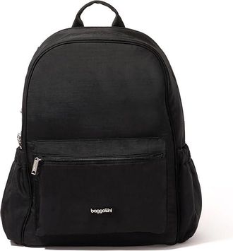 Baggallini Securtex Anti-Theft Laptop Backpack Shoulder Womens Handbags Black