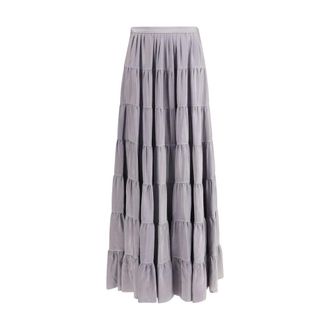 Forte_Forte Donna, Gonne, Grigio, M, new
