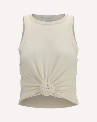 Magda Butrym Top smanicato con nodo Woman 40