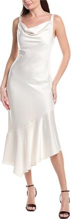 Kenneth Cole Satin Bias Maxi Dress