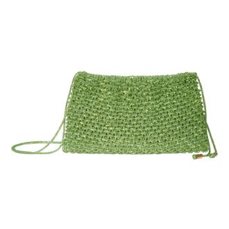Hibourama Bags Clutches, female, Green, Size: ONE SIZE Penelope