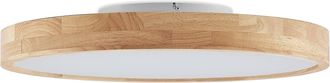 Lindby L&aacute;mpara De Techo lanira En Marr&oacute;n Madera - Lindby