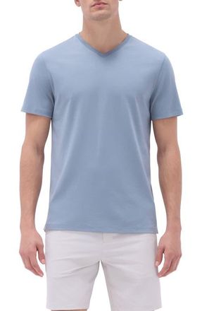 Bugatchi Holden Pima Cotton T-Shirt in Shark at Nordstrom, Size Xx-Large