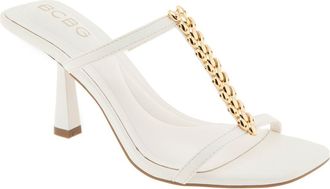 BCBGeneration Ratina Chain Trim Sandal in Tofu at Nordstrom Rack, Size 7.5