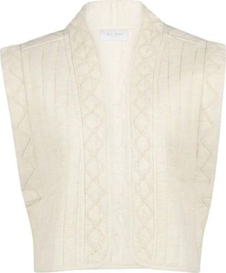 By-Bar Amsterdam Jassen, Dames, Beige, L, Katoen, Corduroy Jas Isla