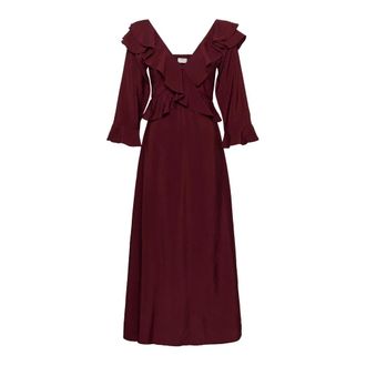 Kaffe Vestidos - Dresses - Mujer - Marr&oacute;n - 2XL
