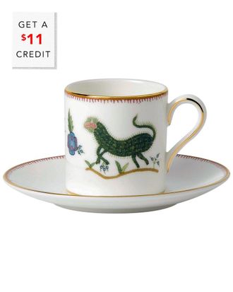 Wedgwood Kit Kemp For Wedgwood Mythical Creatures Espresso Cup & Saucer Set