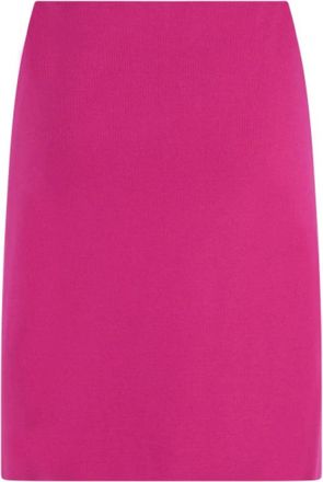 Marc Cain Fijngebreide minirok - Dames - Korte rokken - Roze - L - Rokken