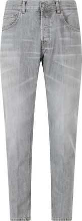 Dondup Slim-fit Jeans - Heren - Slim Fit Jeans - Grijs - W36 - Jeans
