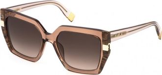 Furla Womens SFU818 55 550805 Sunglasses - Brown - One Size