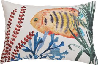 done. Dekokissen »Orange Fish« Vorderseitig bedruckte Kissenhülle in auffälligen Farben