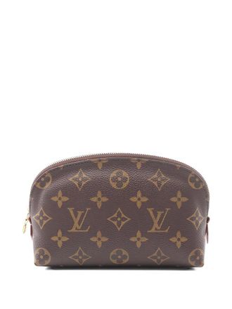 Louis Vuitton 2003 monogram makeup bag - Brown