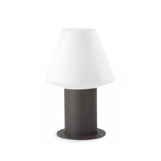 Netlighting Mistu Outdoor Pedestal Light Dark Grey 1x E27 IP44