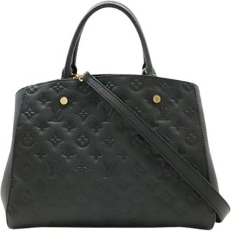 Louis Vuitton Pre-owned Handbags, female, Black, Size: ONE SIZE Pre-owned Monogram Empreinte Handbag