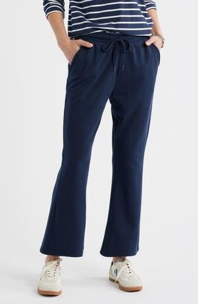 Caslon Drawstring Terry Pants in Navy Still at Nordstrom Rack, Size X-Small