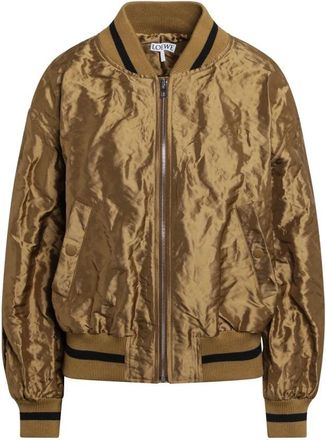 Loewe Bomberjack in technische stof - Dames - Bomber jackets - Bruin - XS - Polyester - Jassen