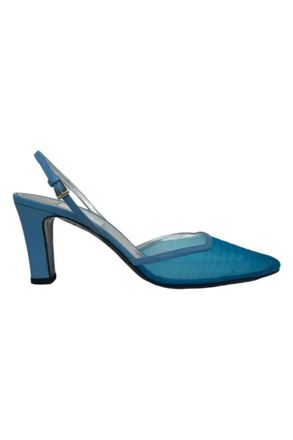 Suzanne Rae Womens Mesh 90S Slingback Sandal In Blue