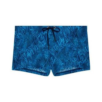 HOM Panarea Swim Shorts in Blue Print at Nordstrom, Size Xx-Large