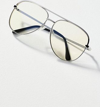 A.J. Morgan MC Blues Metal Aviator Readers