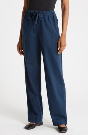 Vince Tie Front Pull-On Pants in Coastal at Nordstrom Rack, Size X-Large