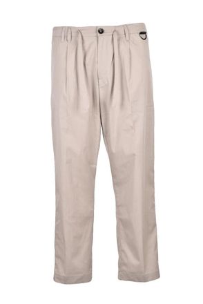 Officina 36 Relaxed Fit Trousers in Vibrant Turquoise