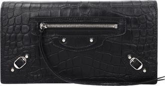 Balenciaga Pochette Donnas Pelle nera