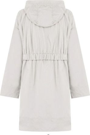 Herno Womens Gray Elastane Coat Clothing