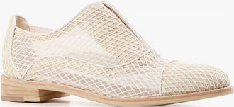 All Black Womens Meshman Loafer In Ivory