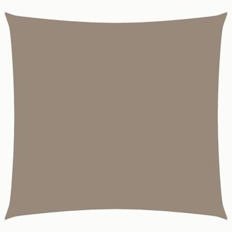 Berkfield Home Sunshade Sail Oxford Fabric Square 7x7 m Taupe