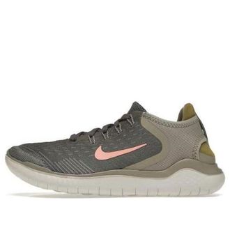 Nike (WMNS) Nike Free RN 2018 Gunsmoke Crimson Pulse 942837-005