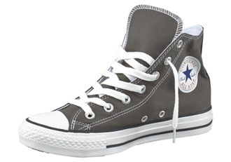 Converse Sneaker CONVERSE Chuck Taylor All Star Core Hi, Damen, Gr. 36,5, grau (charcoal), Textil, Schuhe Sneaker