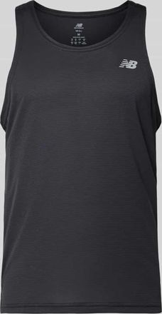 New Balance Tanktop mit Logo und Rundhalsausschnitt in Black, Gr&ouml;&szlig;e XXL