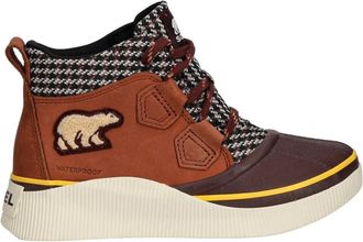 Sorel Winterlaarzen - Dames - Veterlaarzen - Bruin - 36 EU - Leer - Schoenen