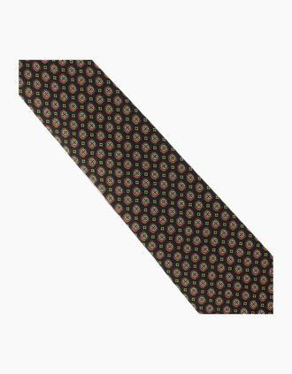 Dunhill Mens Dunhill Tie - Black - Size: ONE size