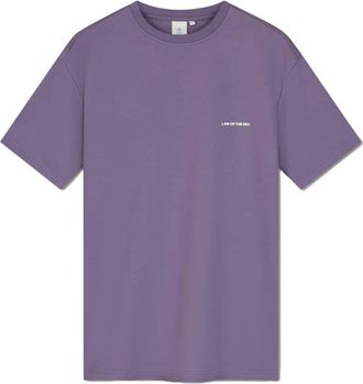 Law Of The Sea LAW OF THE Sea, Heren, Tops, Paars, Maat: XS