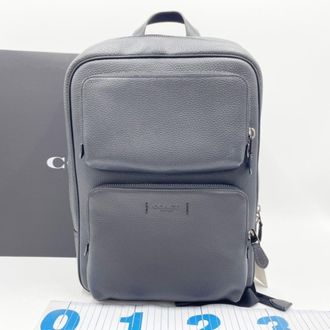 Coach Black Leather Backpack (Pre-Owned)