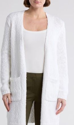 Theory Torina Xander Cotton Cardigan in Pure White at Nordstrom Rack, Size X-Small