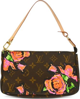Louis Vuitton x Takashi Murakami Clutch Pochette Accessories 2009 - Marrone
