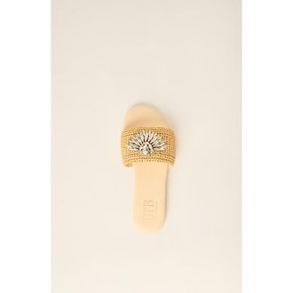 BTB Los Angeles Avery Slide in Natural at Nordstrom, Size 10