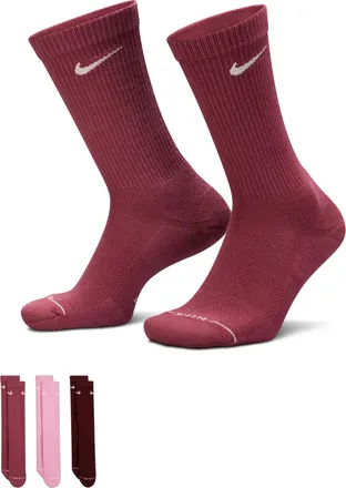 Nike Unisex Everyday Elevated Crew Socks (3 Pairs) in Multicolor | HQ4335-910