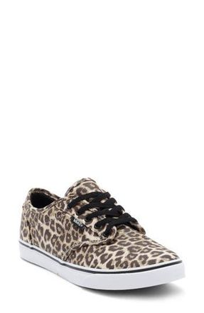 Vans Atwood Canvas Sneaker in Leopard Black at Nordstrom Rack, Size 9.5