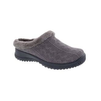 Drew Womens Comfy Clog In Grey Sweater