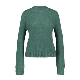 Lu Ren Loras Pullover - Dames - Truien - Groen - Maat: M Zijde