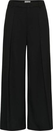 Part Two Broek - Dames - Wijde Broeken - Zwart - L - Broeken