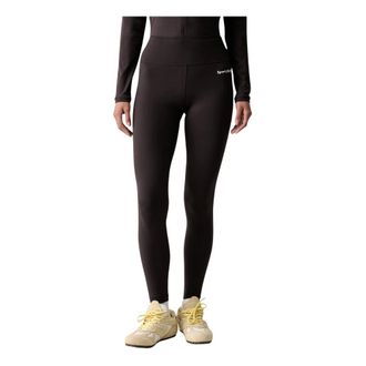 Sporty & Rich Serif Leggings - - Trousers - Donna - Marrone - S