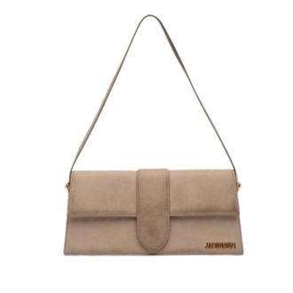 Jacquemus Pre-owned Shoulder Bags, female, Beige, Size: ONE SIZE Pre-owned Le Bambino
