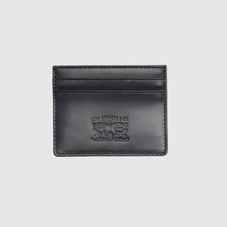 Levi's Leather Card Case - Mens - One Size - Black