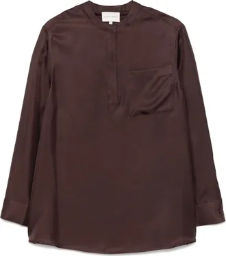 Loulou Studio Mujer, Blusas y Camisas, Marr&oacute;n, Talla: M